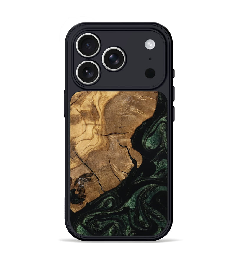 iPhone 17 Pro Wood Phone Case - Jess (Ancient Olive, 797616)