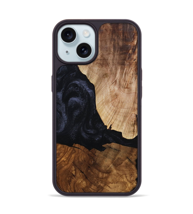 iPhone 15 Wood Phone Case - Zaylee (Ancient Olive, 797637)