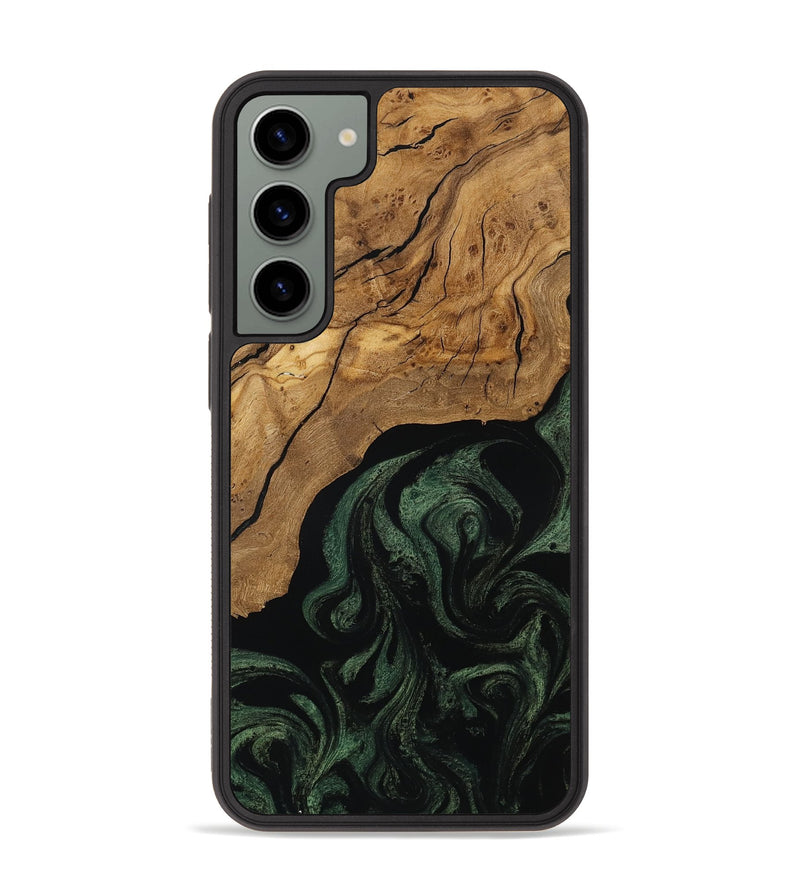 Galaxy S23 Plus Wood Phone Case - Kiaan (Ancient Olive, 797663)
