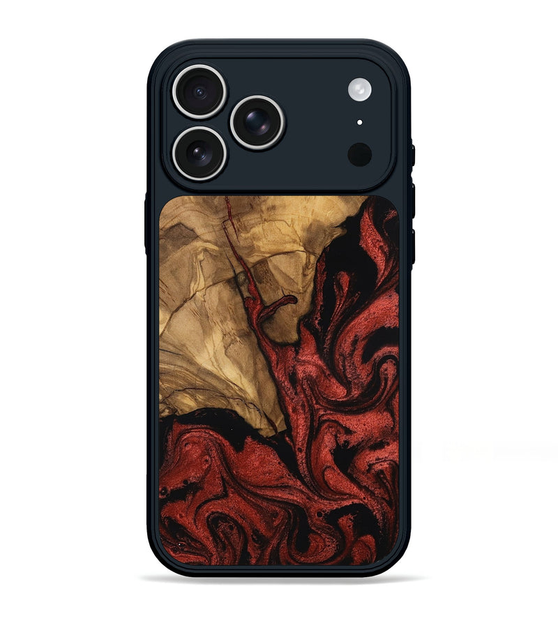 iPhone 17 Pro Max Wood Phone Case - Keith (Ancient Olive, 797665)
