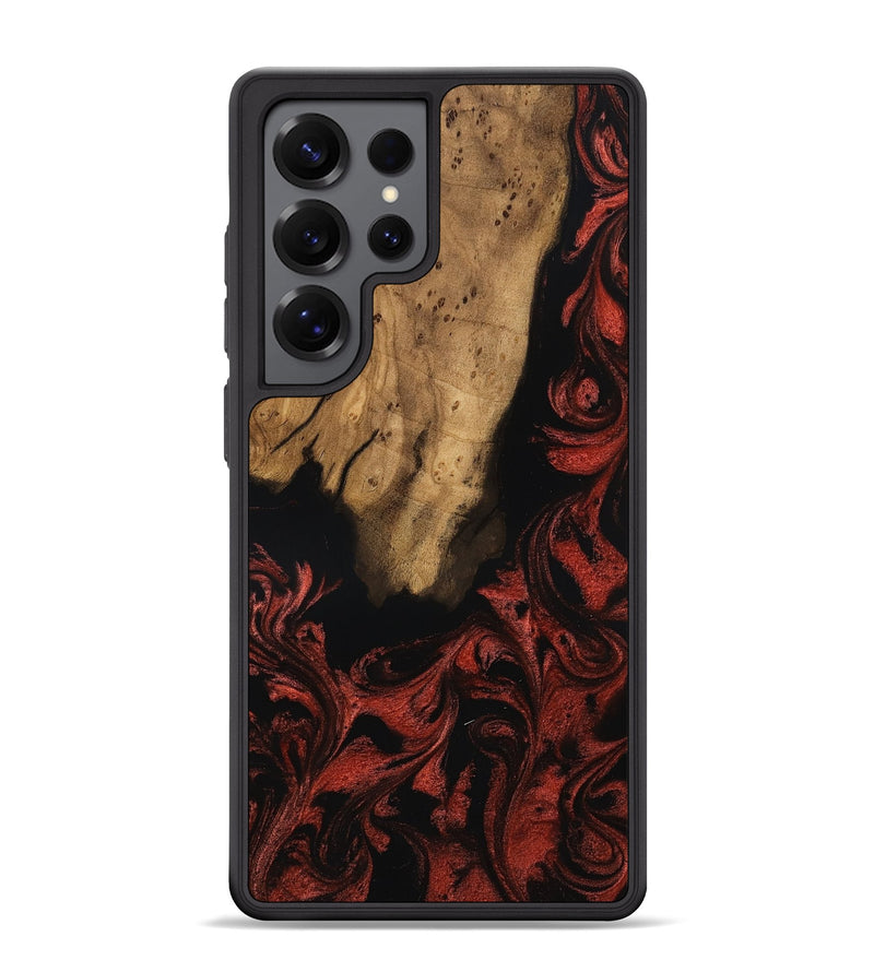 Galaxy S25 Ultra Wood Phone Case - Alessia (Ancient Olive, 797670)