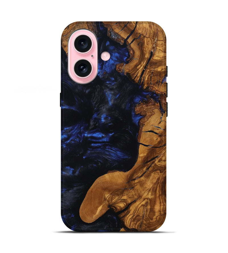 iPhone 17 Wood Live Edge Phone Case - Matie (Ancient Olive, 797679)