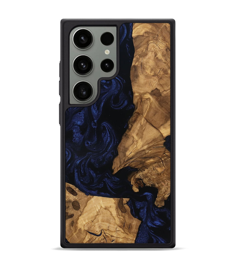 Galaxy S24 Ultra Wood Phone Case - Sherryl (Ancient Olive, 797696)