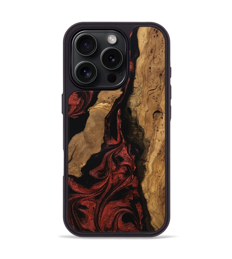 iPhone 16 Pro Wood Phone Case - Cierra (Ancient Olive, 797707)