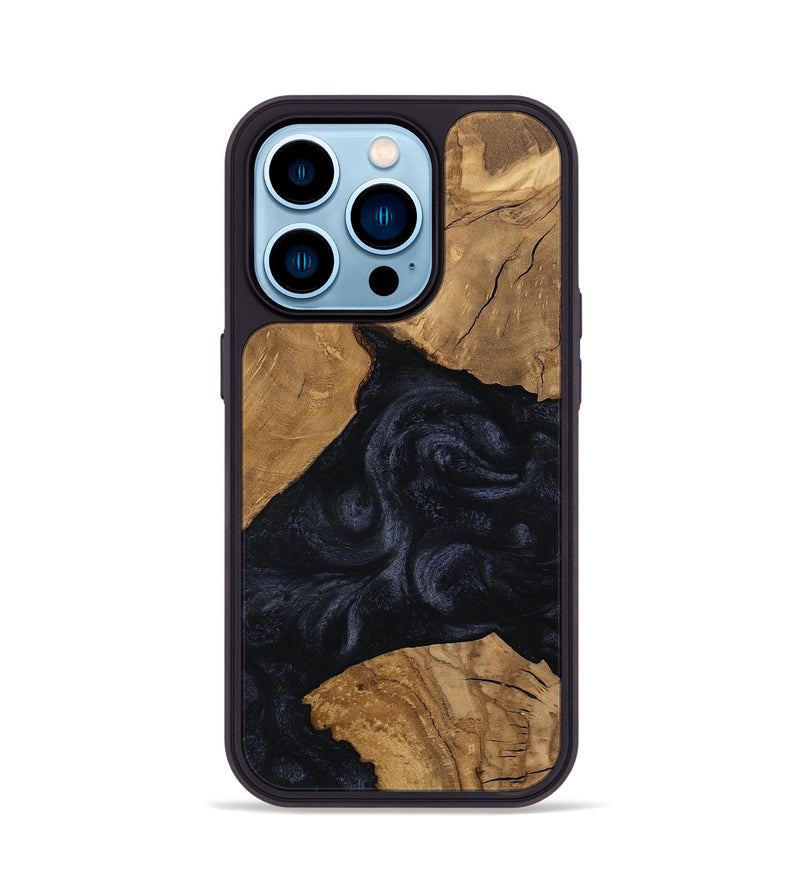 iPhone 14 Pro Wood Phone Case - Jaylin (Ancient Olive, 797711)