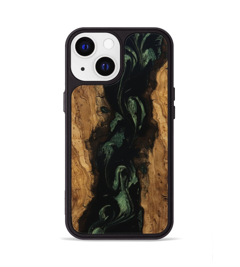 iPhone 13 Wood Phone Case - Mose (Ancient Olive, 797715)