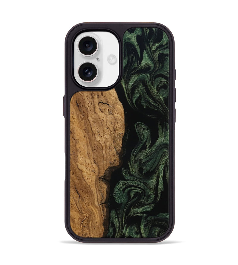 iPhone 17 Wood Phone Case - Lesley (Ancient Olive, 797723)