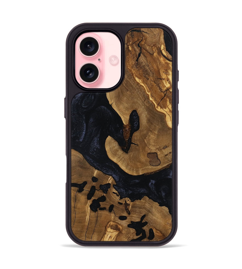 iPhone 16 Wood Phone Case - Bernie (Ancient Olive, 797732)