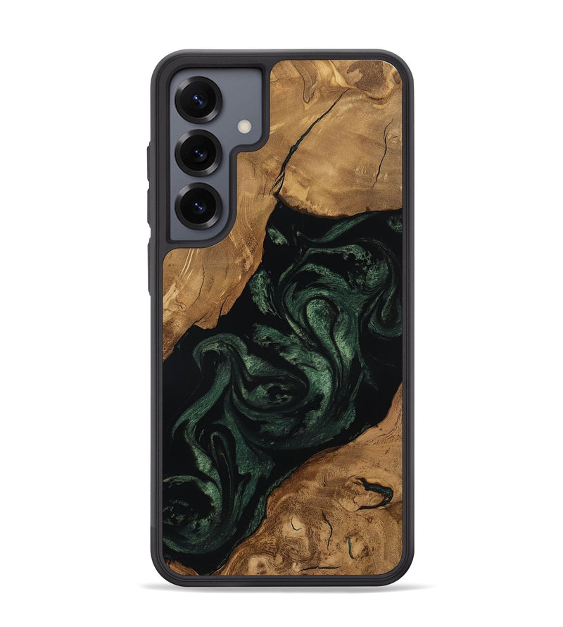 Galaxy S25 Plus Wood Phone Case - Jo (Ancient Olive, 797737)