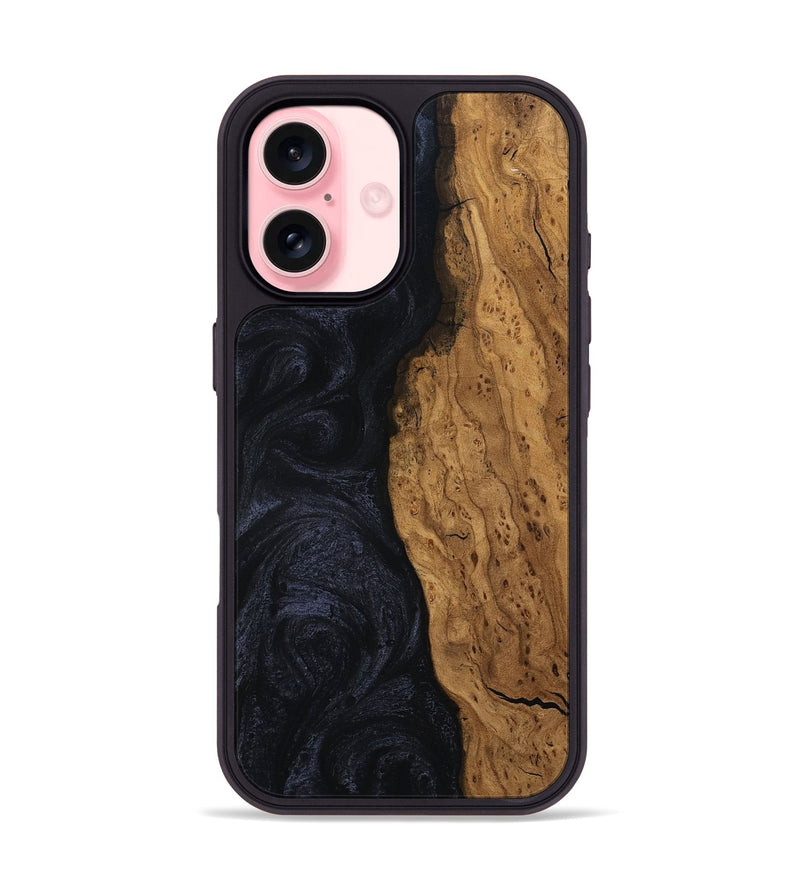 iPhone 16 Wood Phone Case - Tiffani (Ancient Olive, 797740)