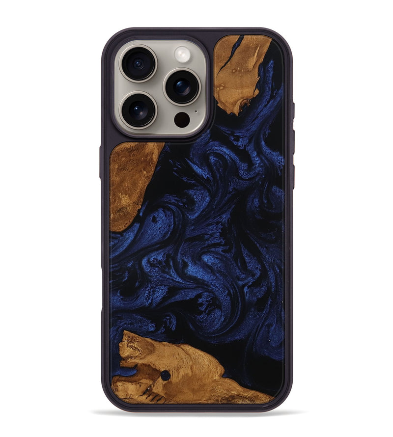 iPhone 16 Pro Max Wood Phone Case - Wesley (Ancient Olive, 797741)