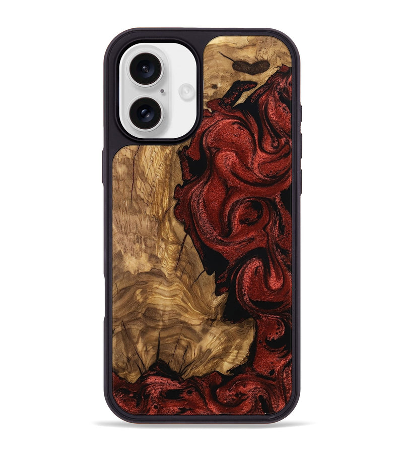 iPhone 16 Plus Wood Phone Case - Javon (Ancient Olive, 797743)