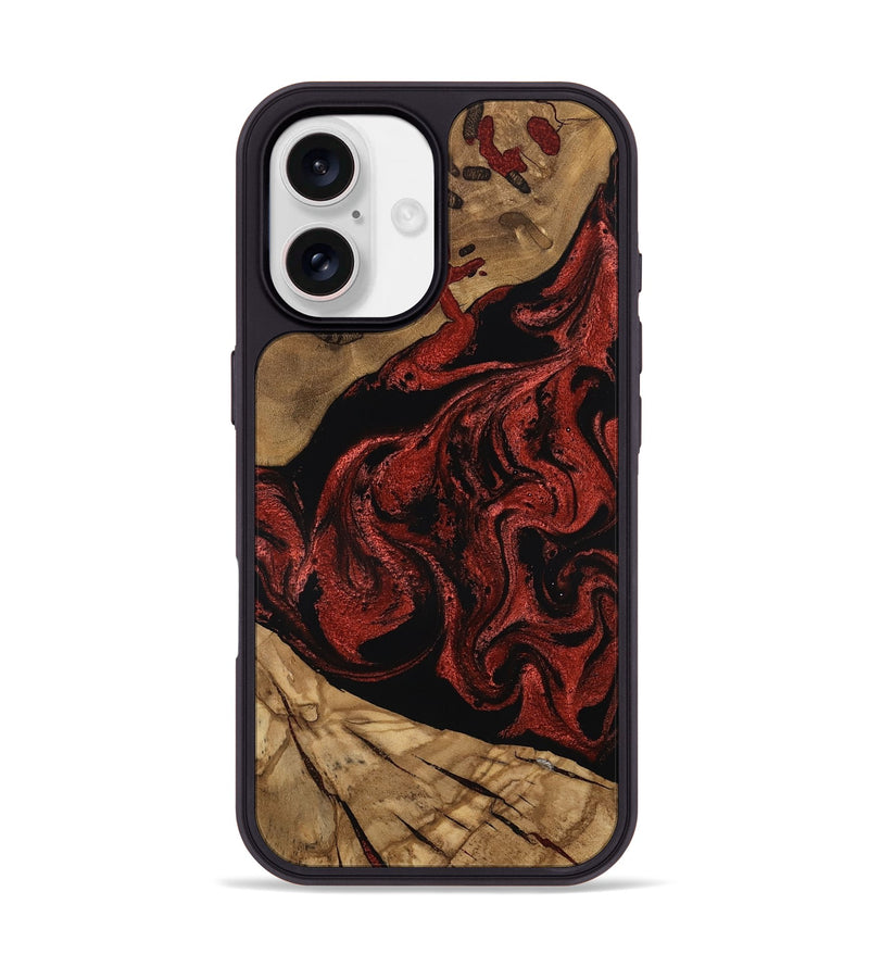 iPhone 17 Wood Phone Case - Johnie (Ancient Olive, 797746)