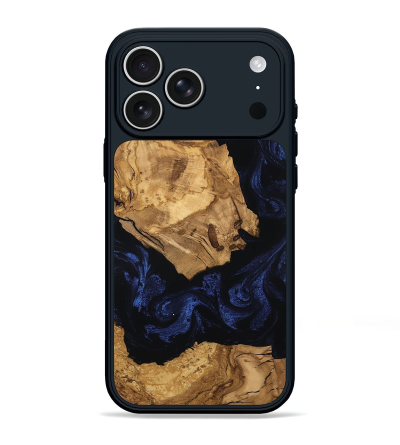 iPhone 17 Pro Max Wood Phone Case - Lisha (Ancient Olive, 797747)
