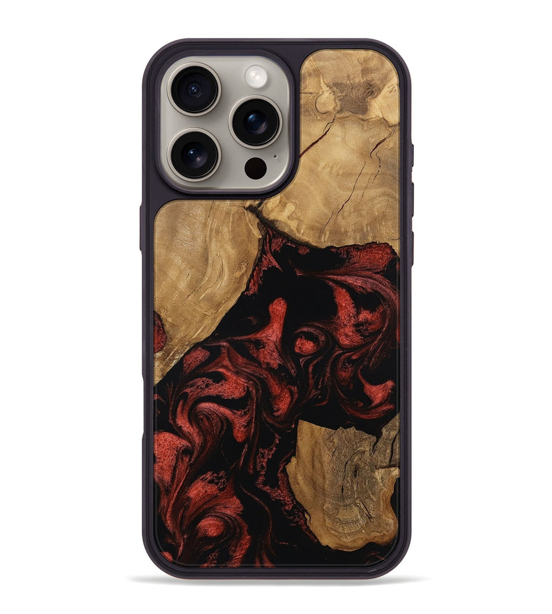 iPhone 16 Pro Max Wood Phone Case - Lyndsay (Ancient Olive, 797748)