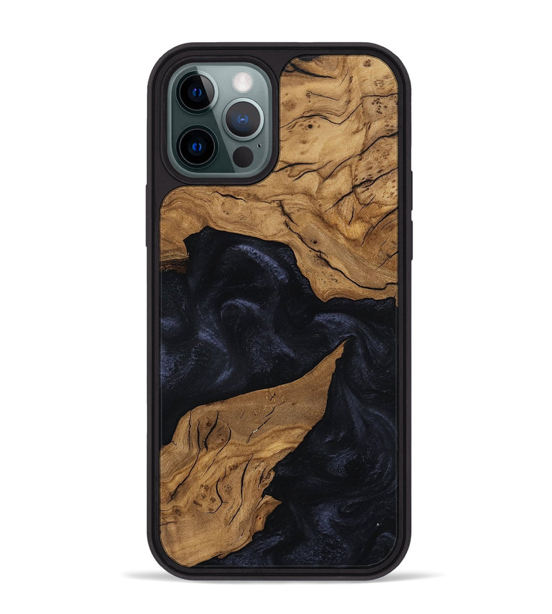iPhone 12 Pro Max Wood Phone Case - Mattie (Ancient Olive, 797760)