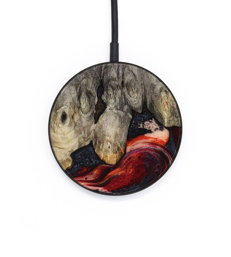 Circle Wood Wireless Charger - Beckham (Red, 797768)