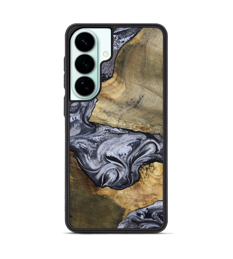 Galaxy S26 Plus Wood Phone Case - Ahmad (Black & White, 797774)