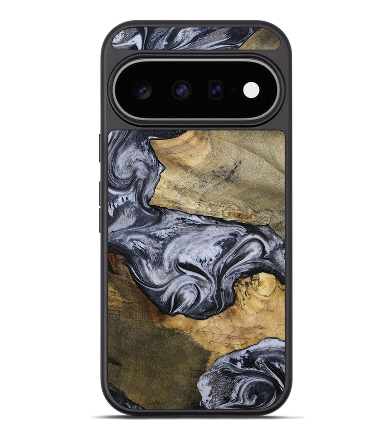 Pixel 11 Pro XL Wood Phone Case - Ahmad (Black & White, 797774)