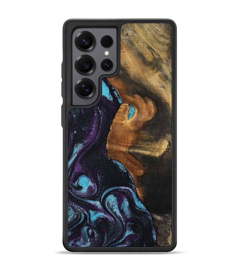 Galaxy S25 Ultra Wood Phone Case - Lori (Purple, 797791)