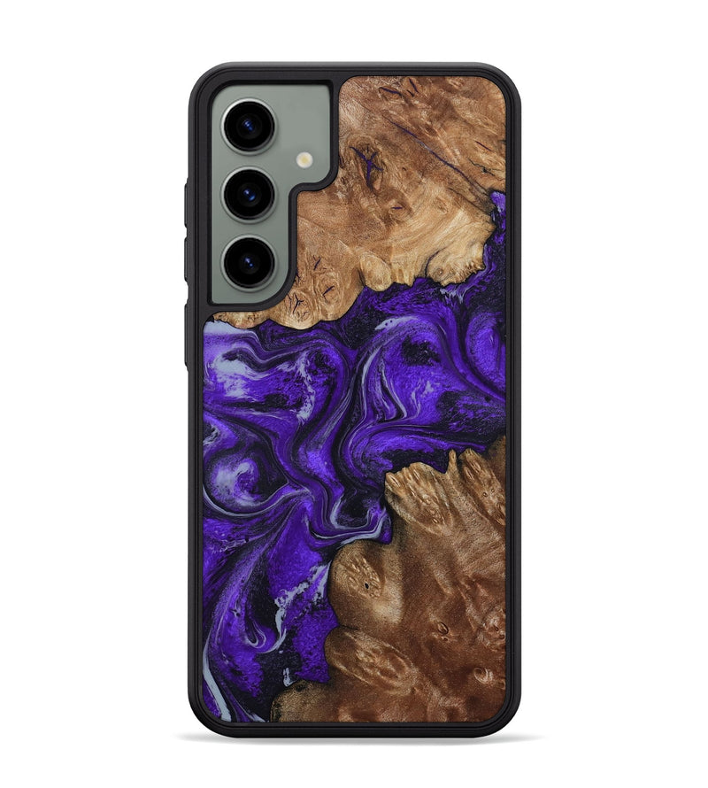 Galaxy S24 Plus Wood Phone Case - Aracely (Purple, 797793)