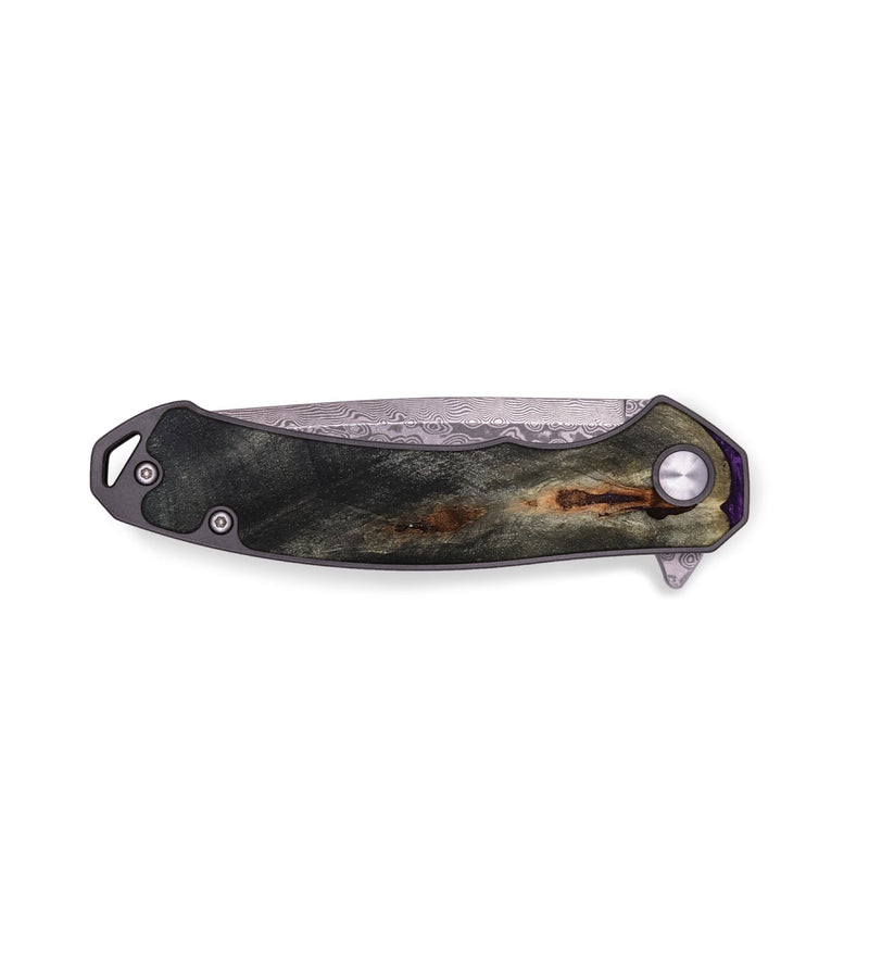 EDC Wood Pocket Knife - Layton (Purple, 797796)
