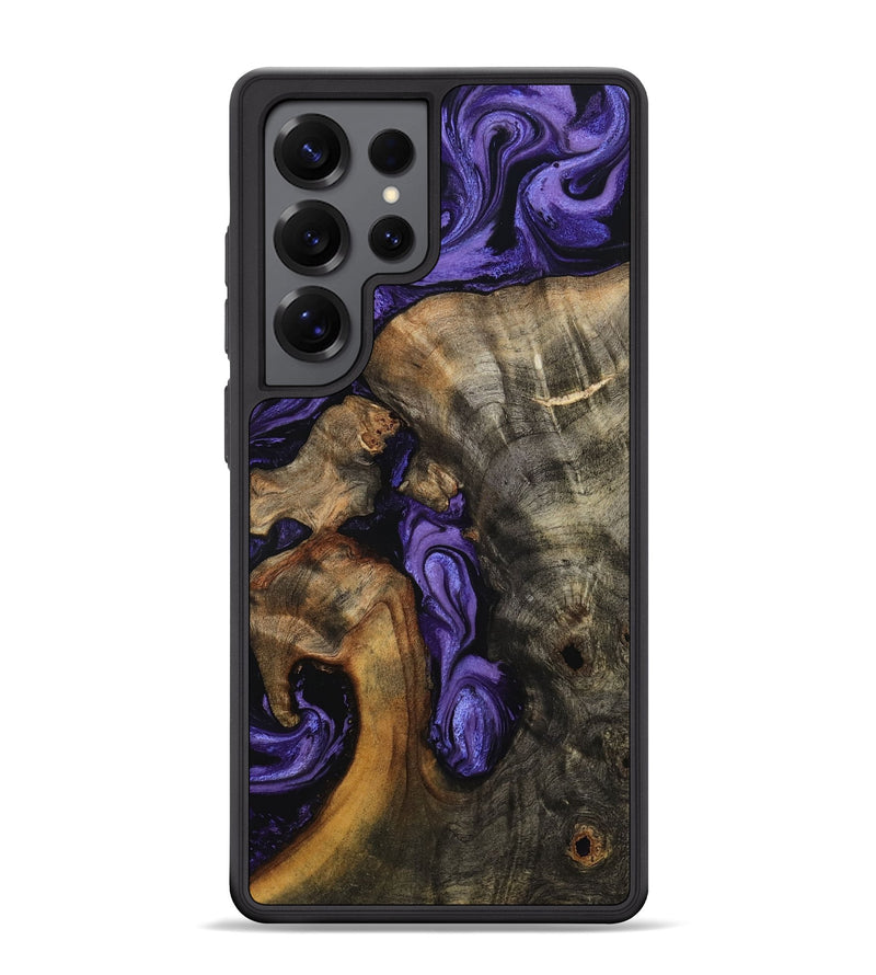 Galaxy S25 Ultra Wood Phone Case - Myla (Purple, 797799)