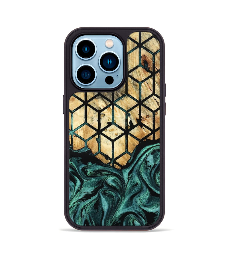 iPhone 14 Pro Wood Phone Case - Jones (Pattern, 797816)