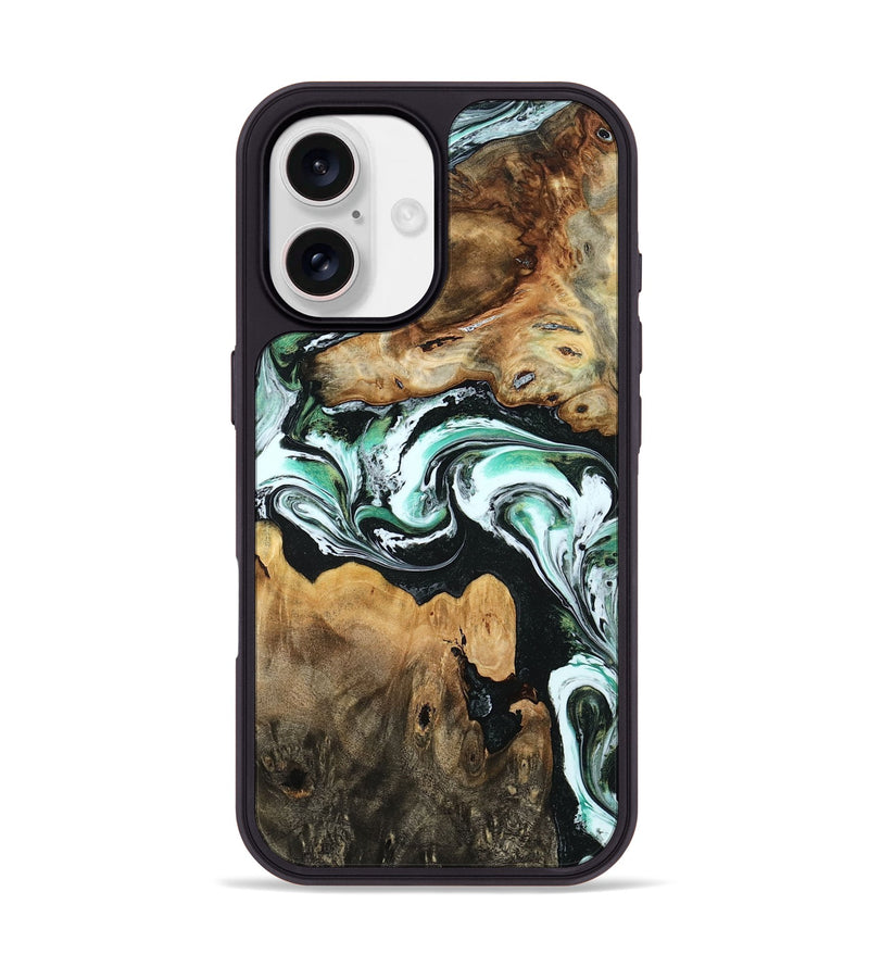 iPhone 17 Wood Phone Case - Alaia (Green, 797824)
