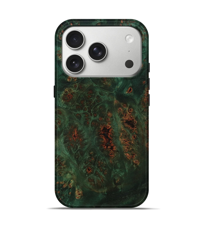 iPhone 17 Pro Wood Live Edge Phone Case - Kittie (Double Dyed, 797839)