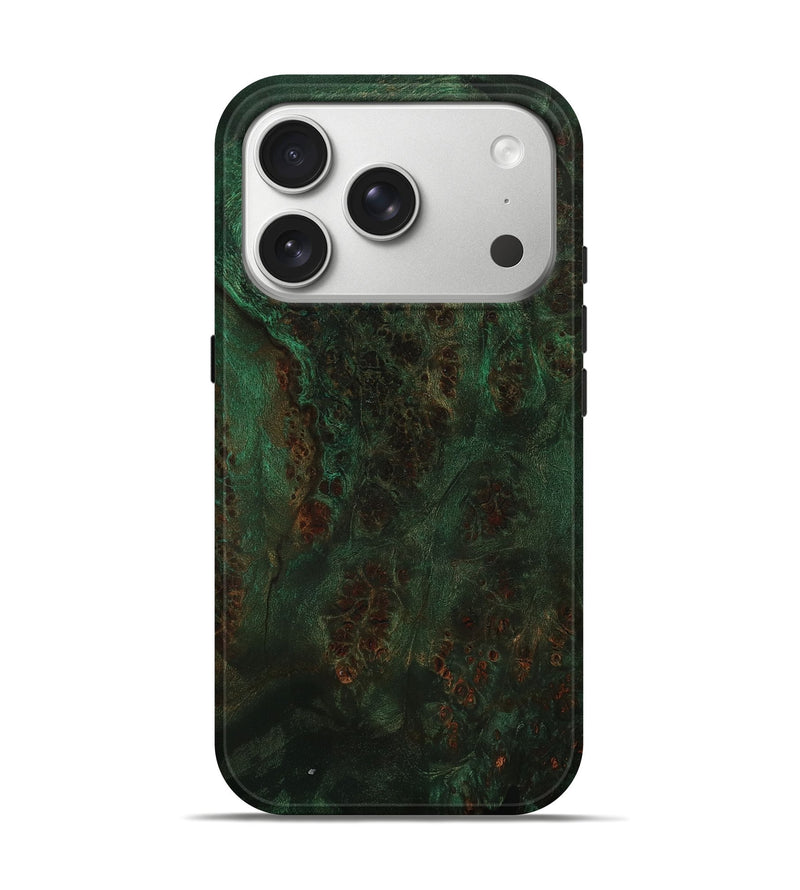 iPhone 17 Pro Wood Live Edge Phone Case - Besse (Double Dyed, 797846)