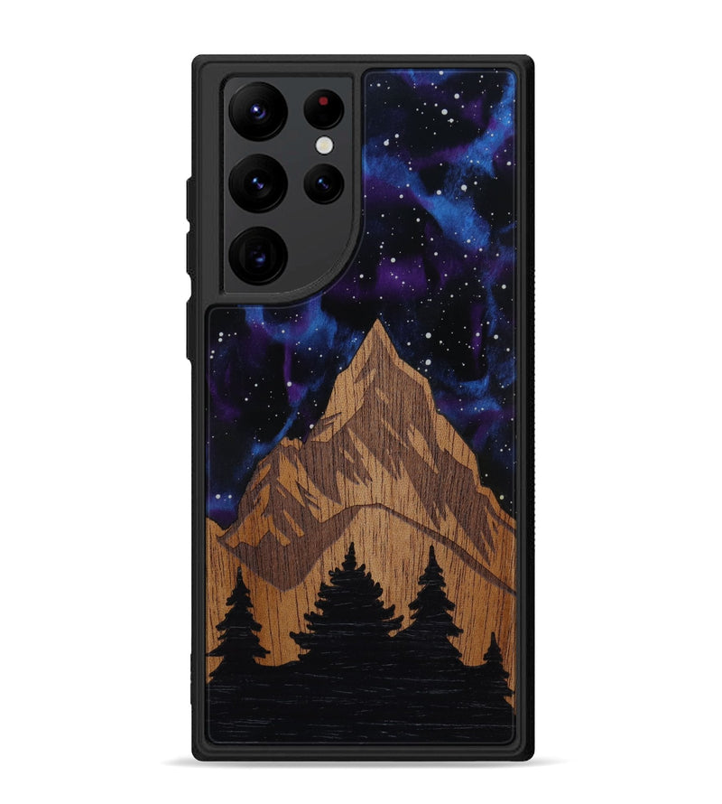 Galaxy S22 Ultra Wood Phone Case - Everest (Terrain)
