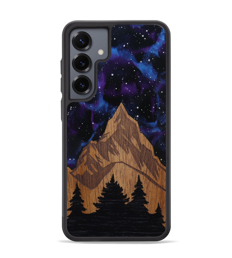 Galaxy S25 Plus Wood Phone Case - Everest (Terrain)