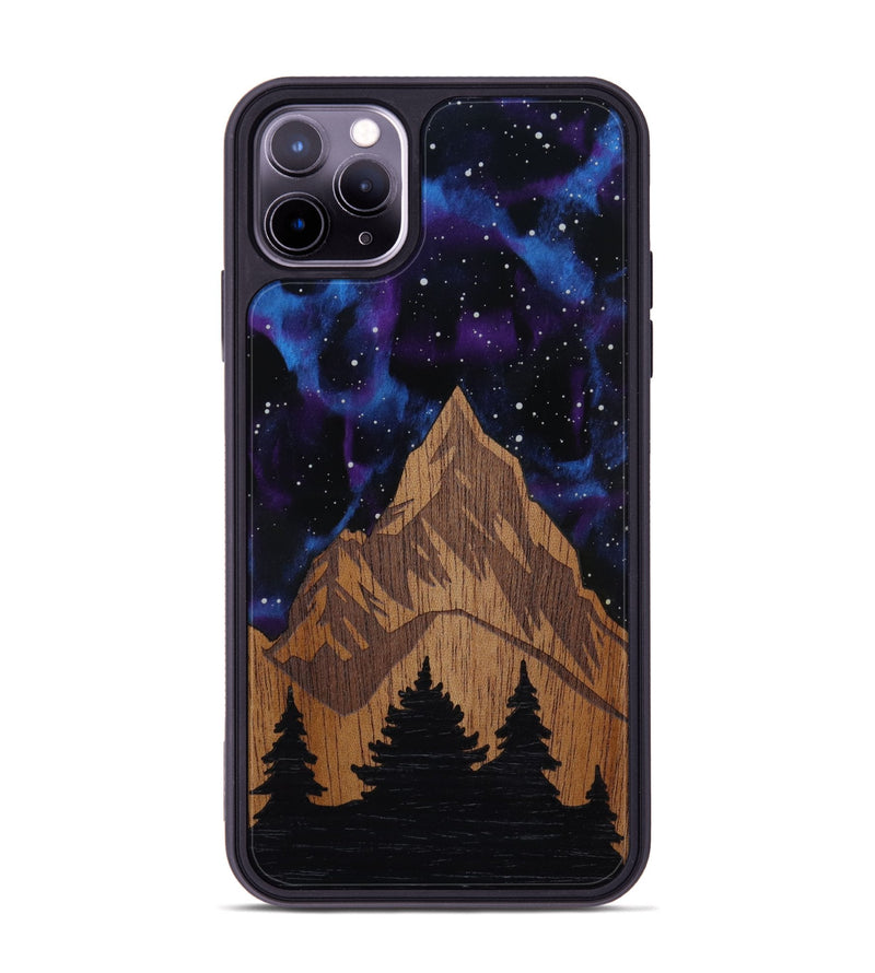 iPhone 11 Pro Max Wood Phone Case - Everest (Terrain)