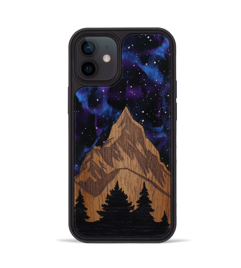 iPhone 12 Wood Phone Case - Everest (Terrain)