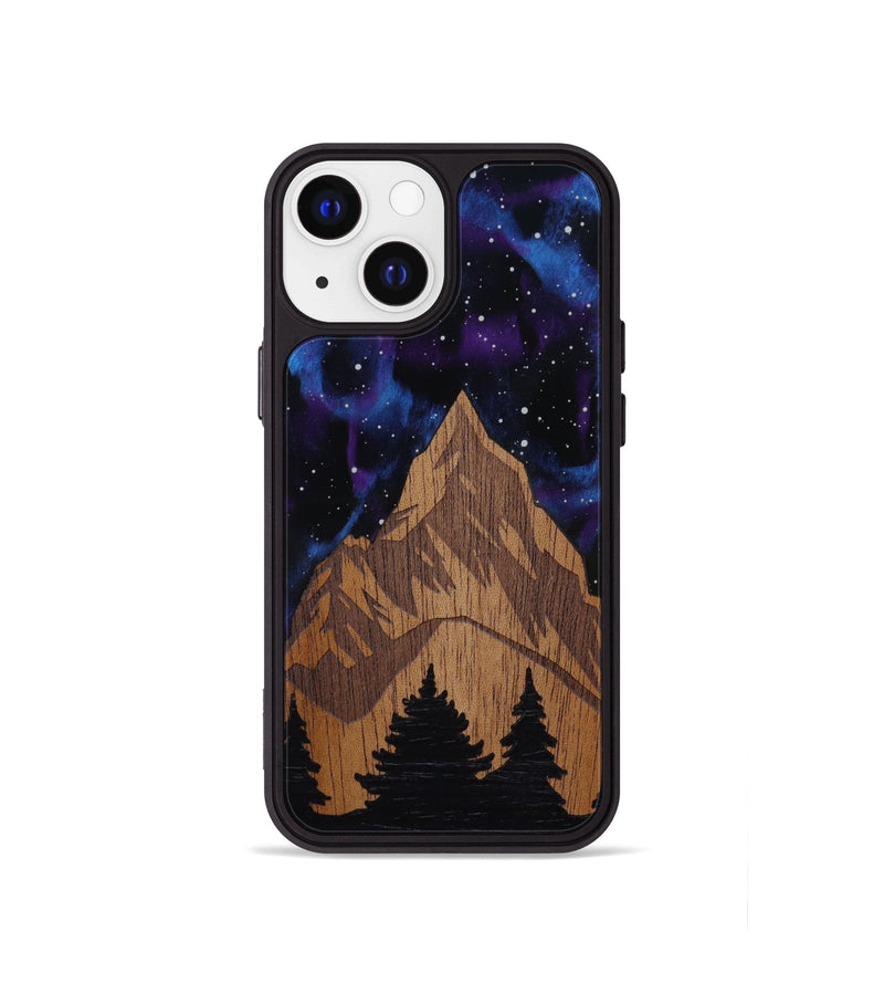 iPhone 13 mini Wood Phone Case - Everest (Terrain)