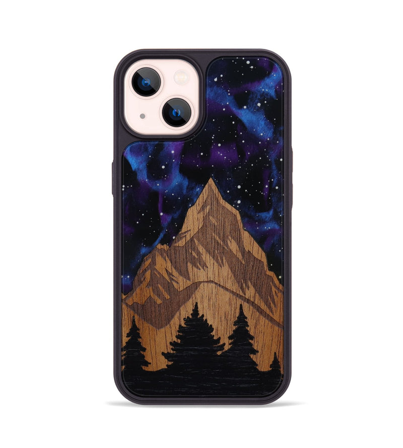 iPhone 14 Wood Phone Case - Everest (Terrain)