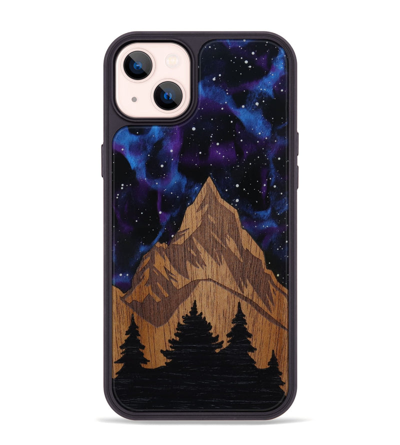 iPhone 14 Plus Wood Phone Case - Everest (Terrain)
