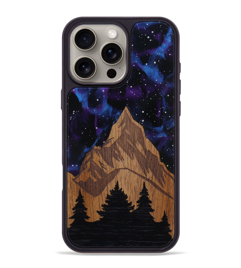 iPhone 16 Pro Max Wood Phone Case - Everest (Terrain)