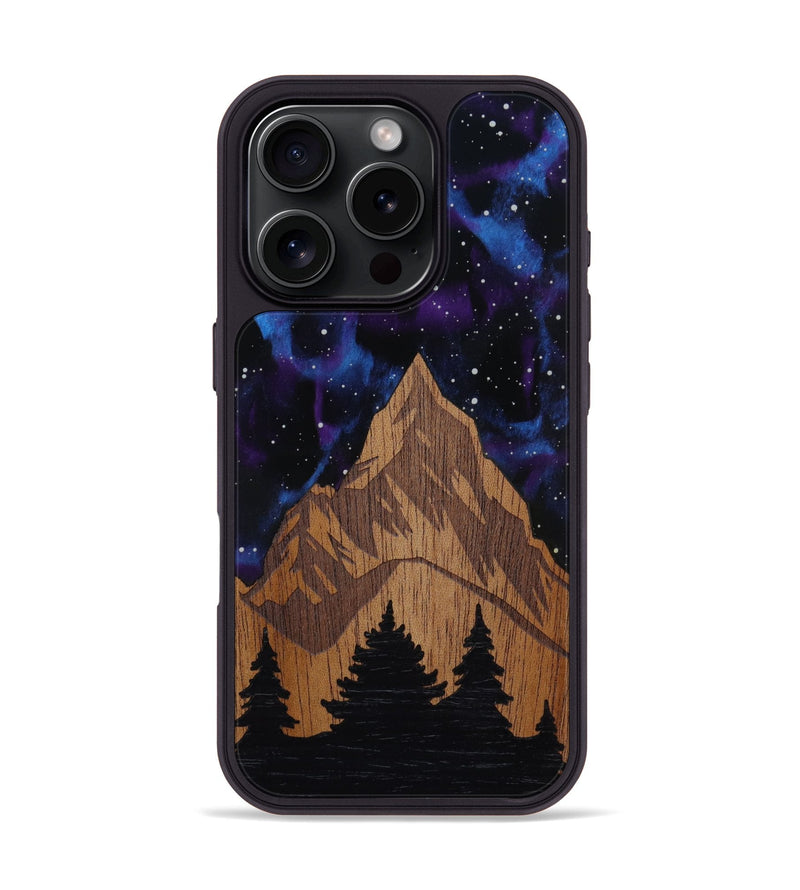iPhone 16 Pro Wood Phone Case - Everest (Terrain)