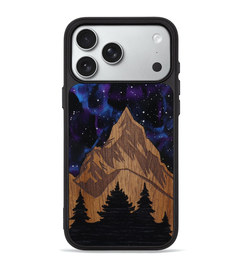 iPhone 18 Pro Max Wood Phone Case - Everest (Terrain)