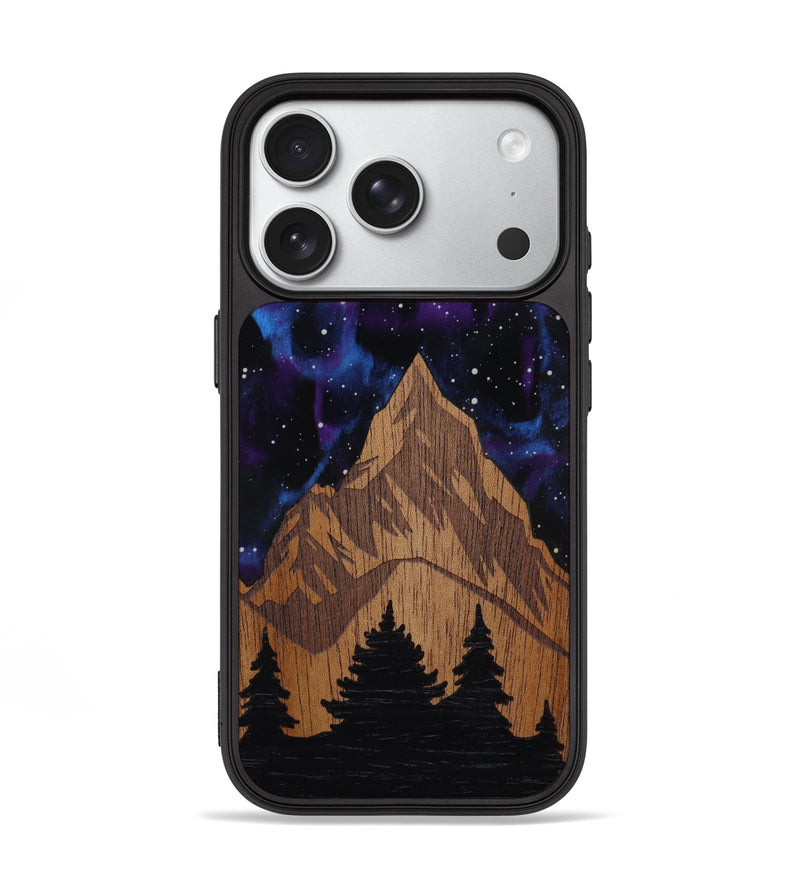 iPhone 18 Pro Wood Phone Case - Everest (Terrain)