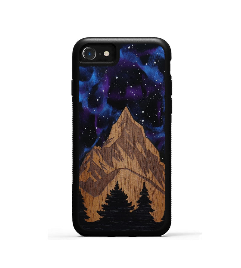 iPhone SE Wood Phone Case - Everest (Terrain)