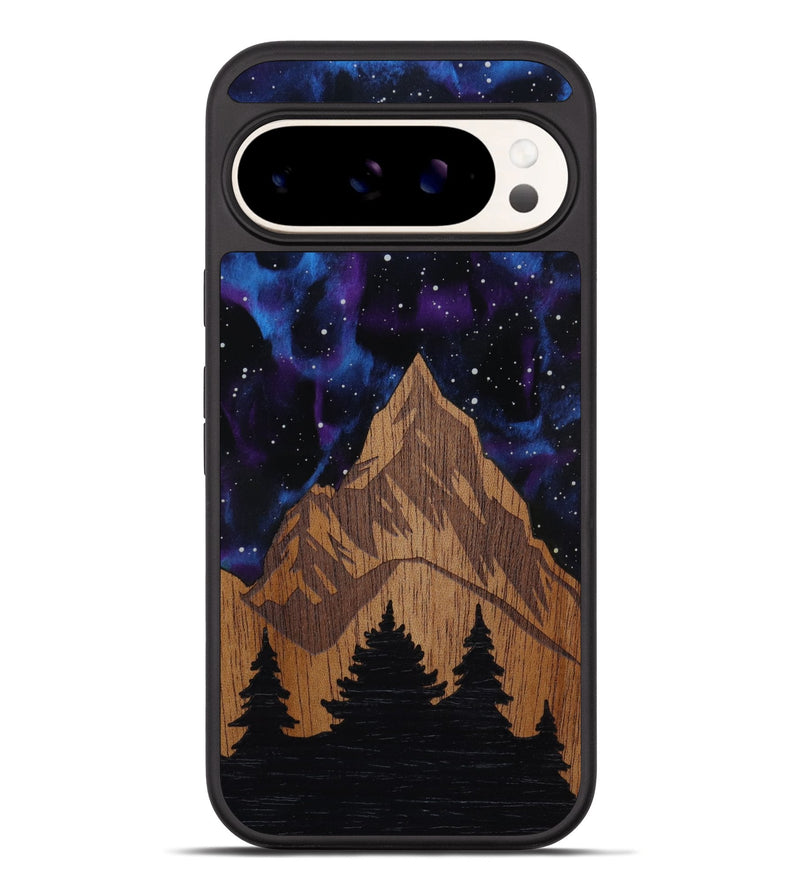 Pixel 10 Pro XL Wood Phone Case - Everest (Terrain)