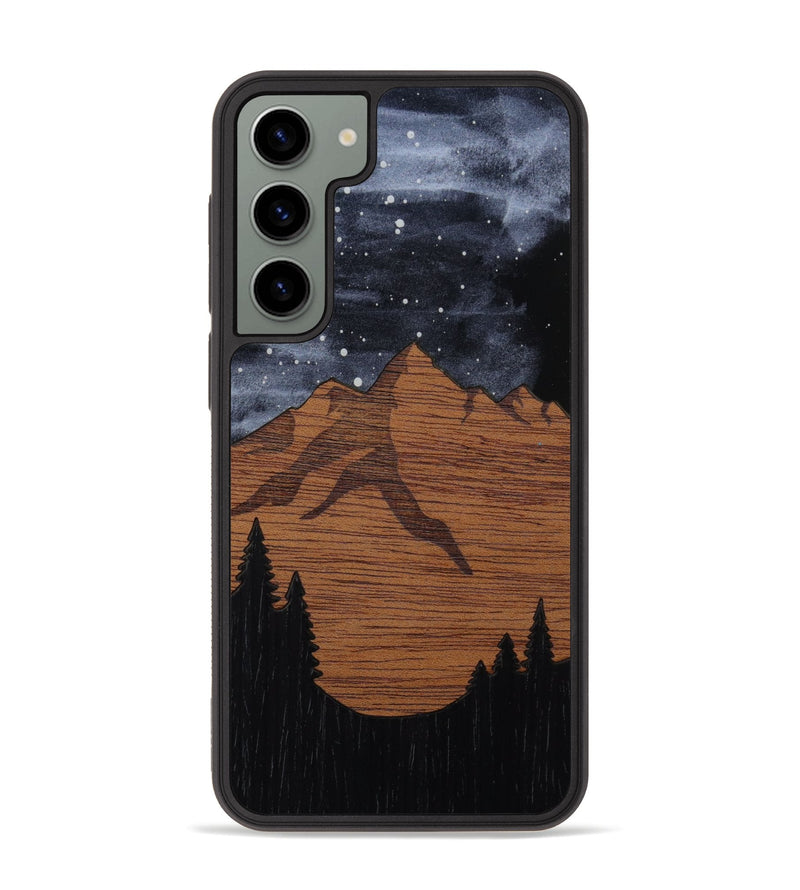 Galaxy S23 Plus Wood Phone Case - Bierstadt (Terrain)