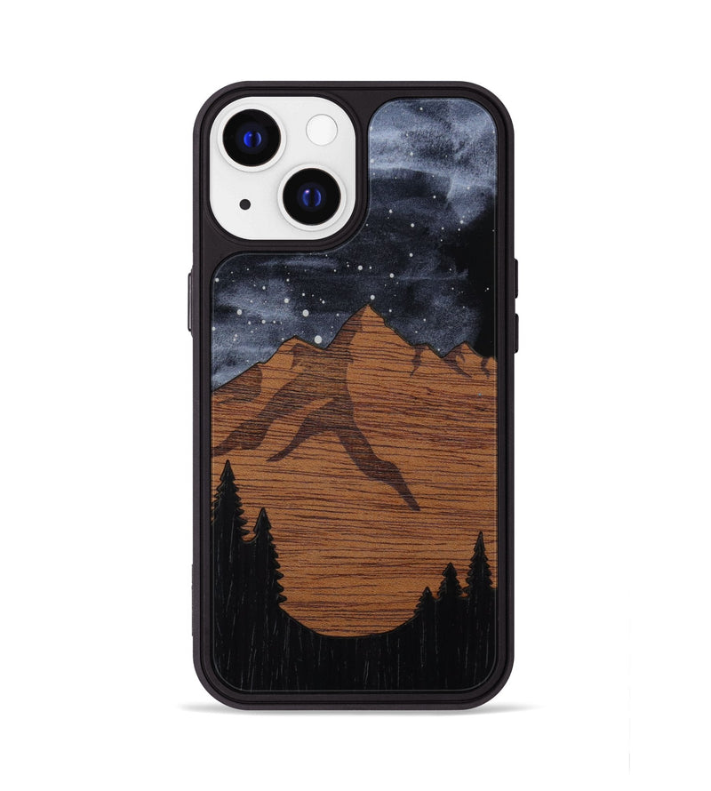 iPhone 13 Wood Phone Case - Bierstadt (Terrain)