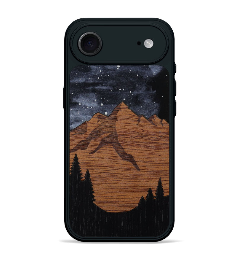 iPhone 17 Air Wood Phone Case - Bierstadt (Terrain)