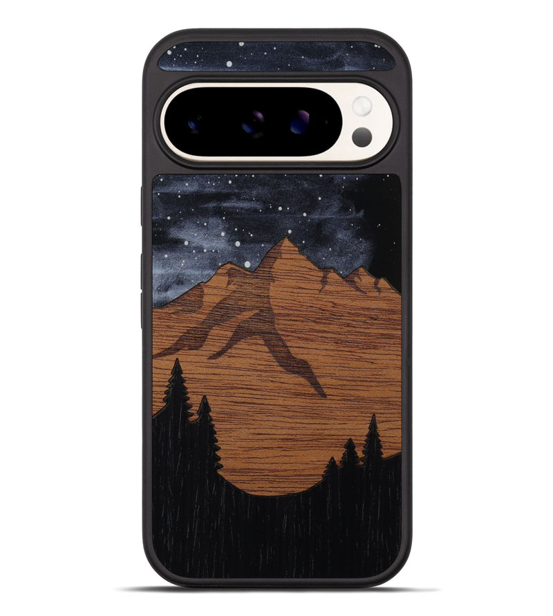 Pixel 10 Pro XL Wood Phone Case - Bierstadt (Terrain)