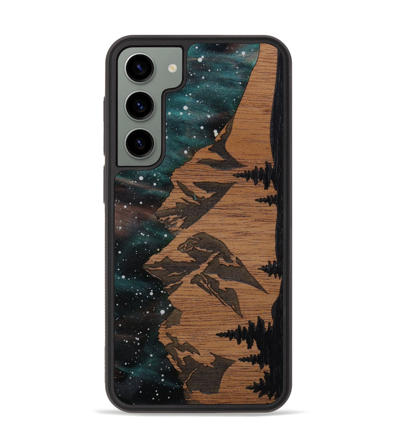 Galaxy S23 Plus Wood Phone Case - Tetons (Terrain)