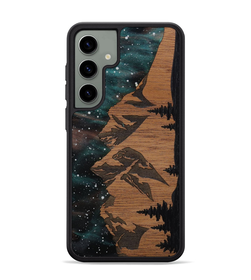 Galaxy S24 Plus Wood Phone Case - Tetons (Terrain)